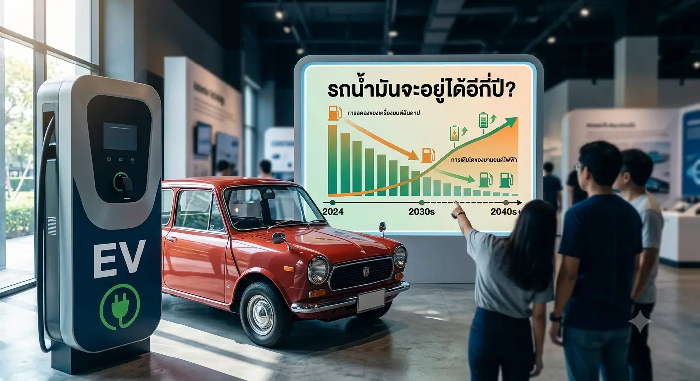 รถน้ำมันจะอยู่ได้อีกกี่ปี?